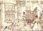 Anton Pieck 10 panels and patterns for Good Old Times quilt_